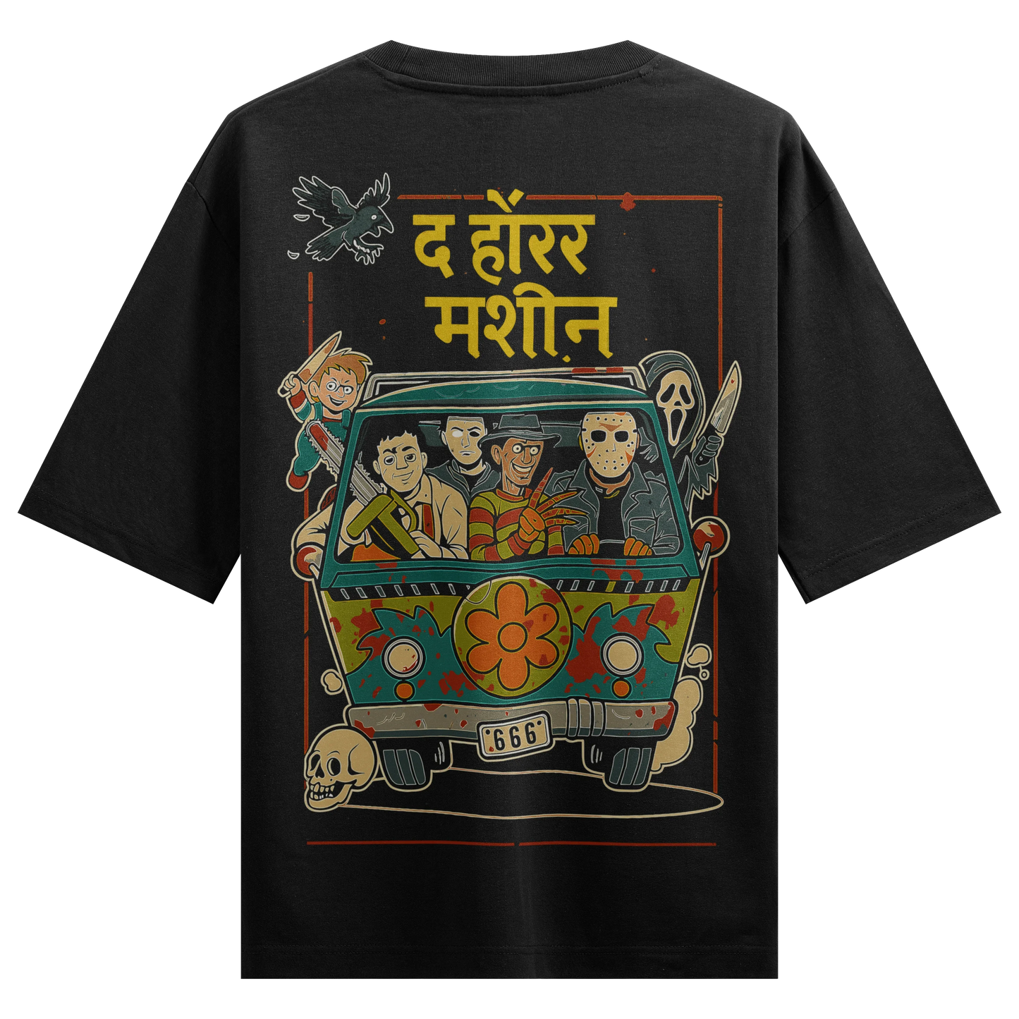 PRDGY Slasher Riders Oversized T-Shirt - PRDGY