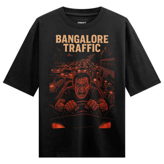 PRDGY Stuck in Traffic Oversized Tshirt - PRDGY