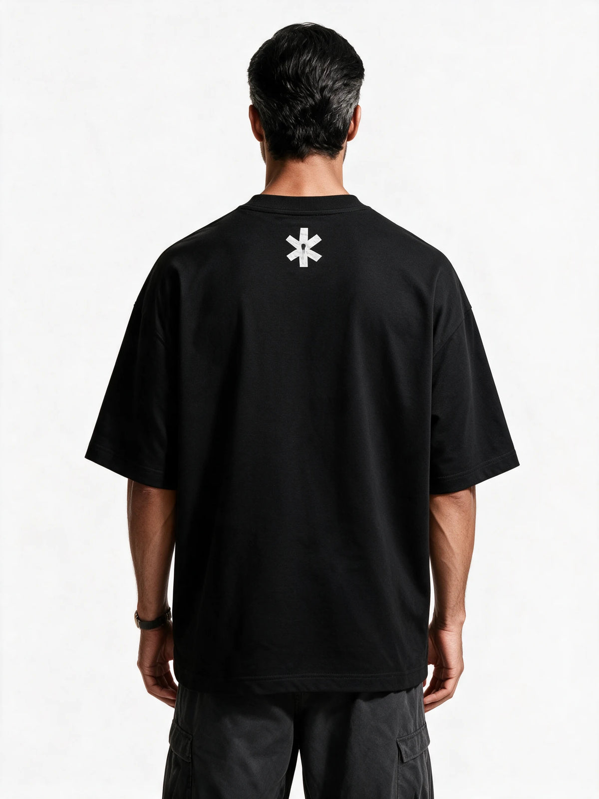 PRDGY The Godfather Oversized T-shirt — back view of T-shirt