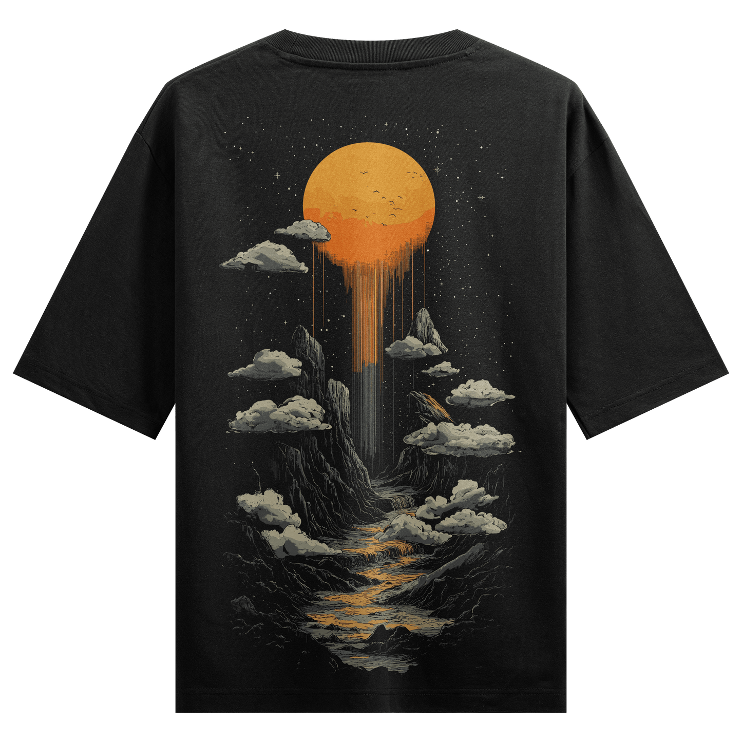 Prdgy THE MELTDOWN Back Oversized T-Shirt - PRDGY