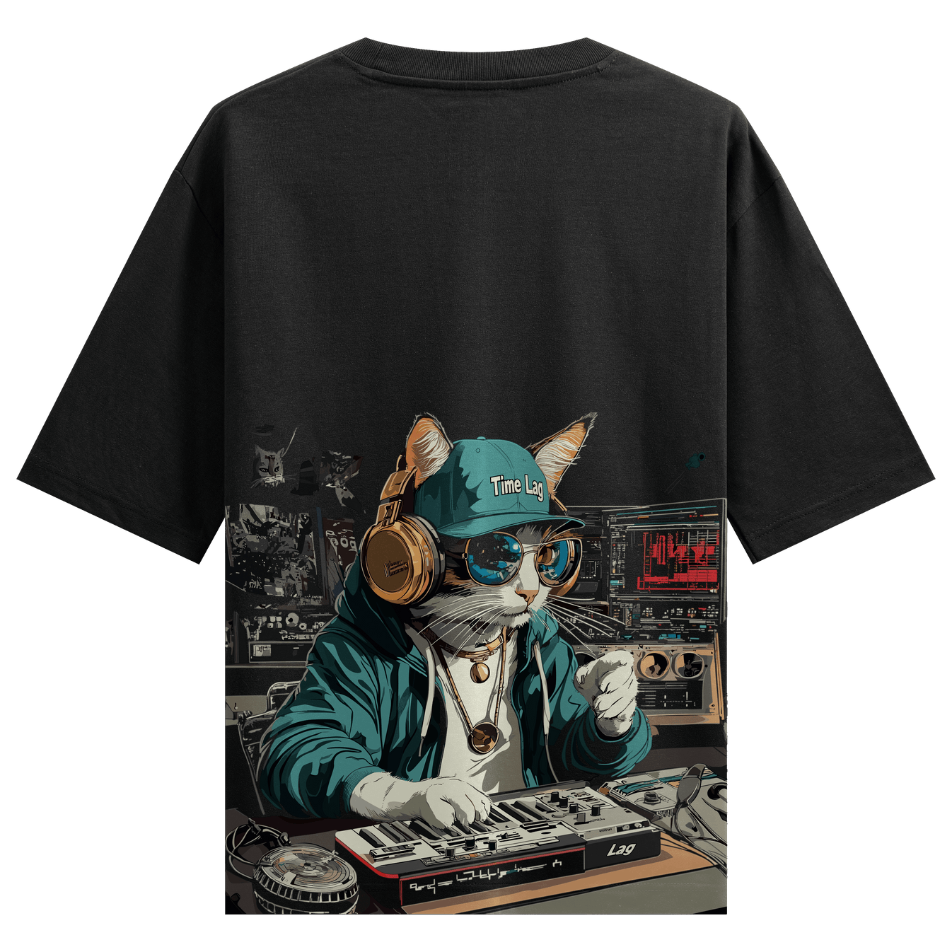 Prdgy UG Hiphop Billa Back Oversized T-Shirt - PRDGY