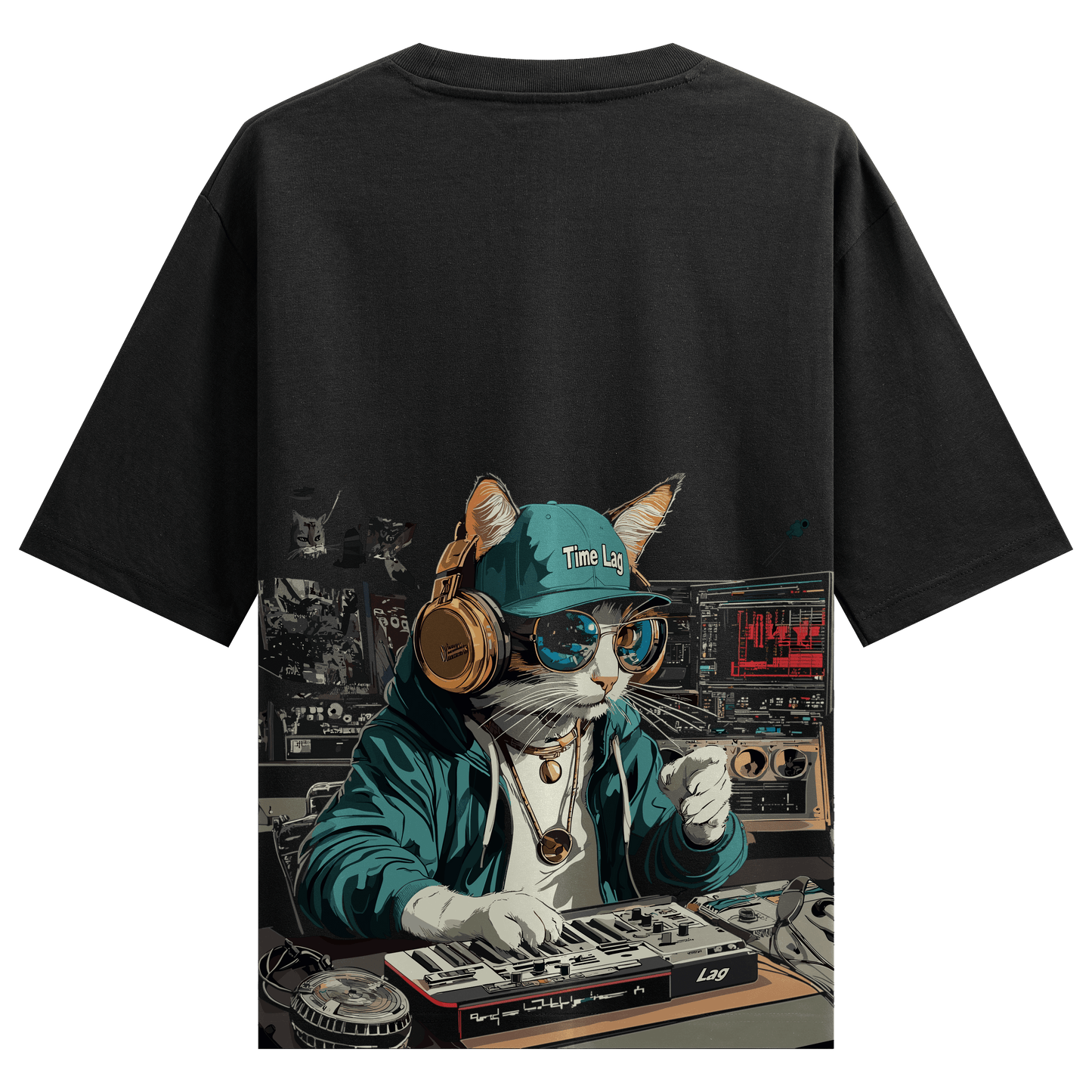 Prdgy UG Hiphop Billa Back Oversized T-Shirt - PRDGY