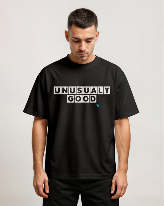 PRDGY Unusualy Bold Front Oversized T-Shirt. - PRDGY