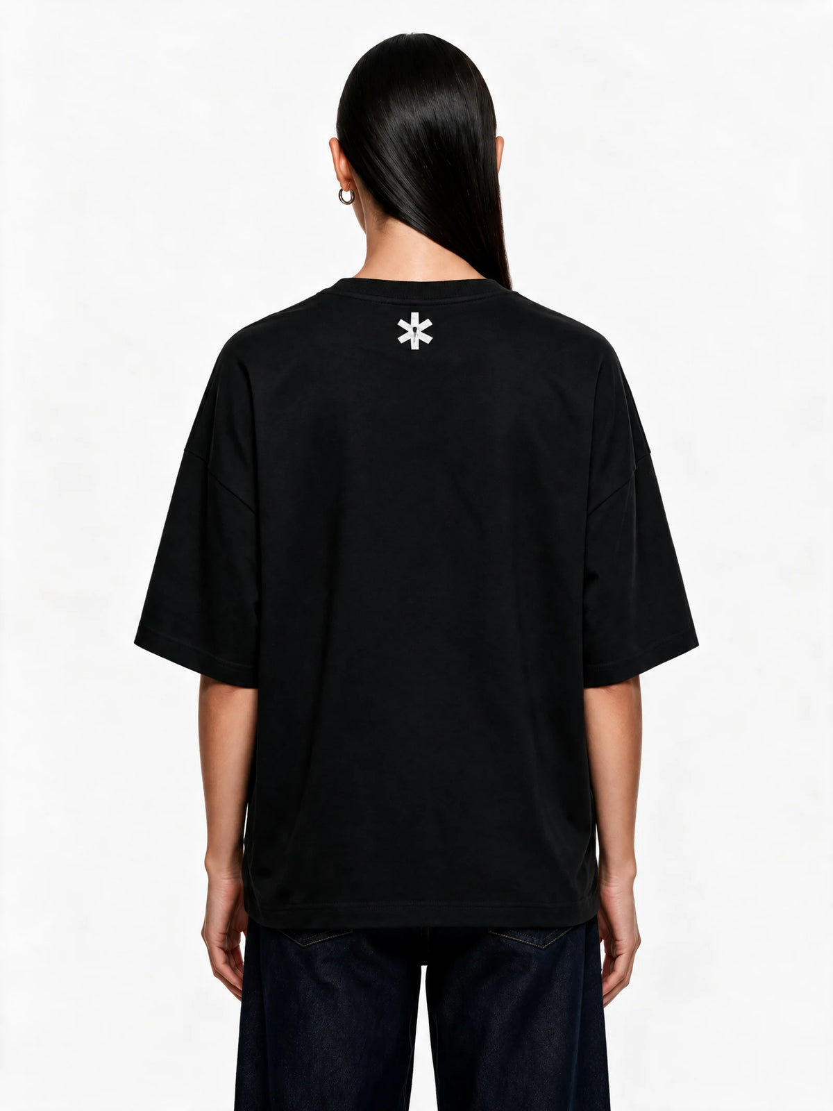PRDGY Vibe CTO Minimalist Oversized T-shirt — back view of T-shirt