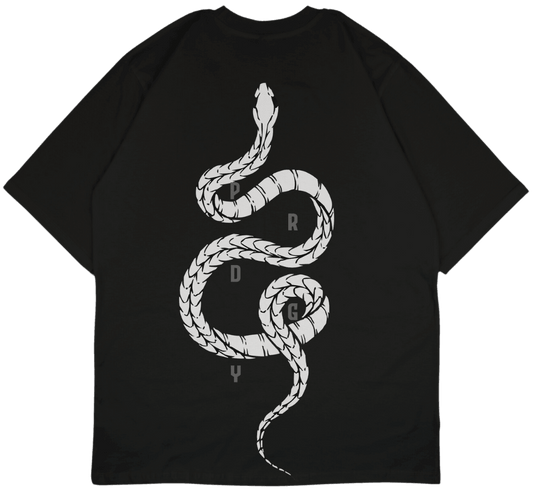 PRDGY White Snake Oversized T-Shirt - PRDGY