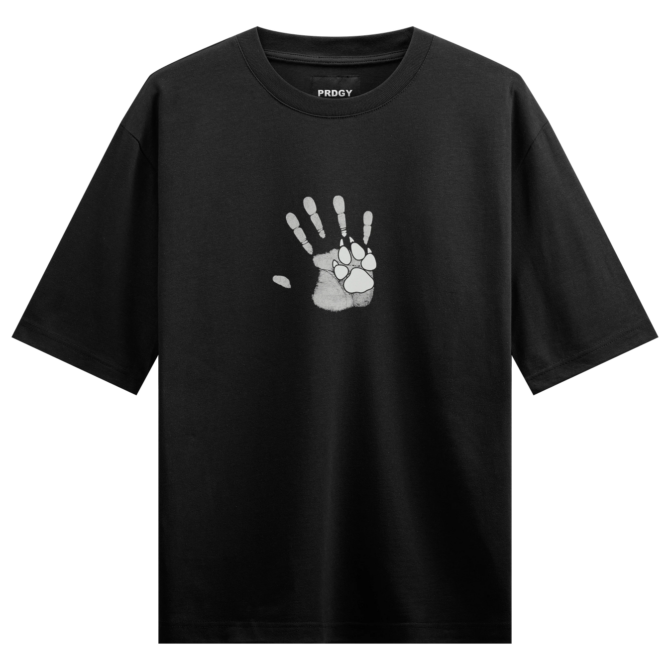 PRDGY Zindagi K Sath Bhi, Bad Bhi -BOTH SIDE PRINT -Oversized T-Shirt - PRDGY