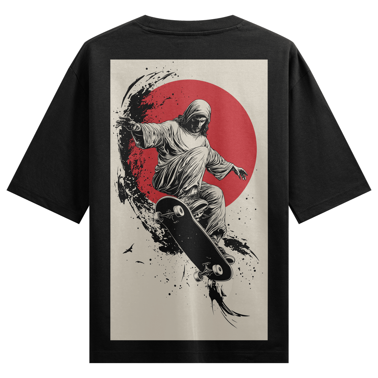 Skaterllujah Back Oversized T-Shirt - PRDGY