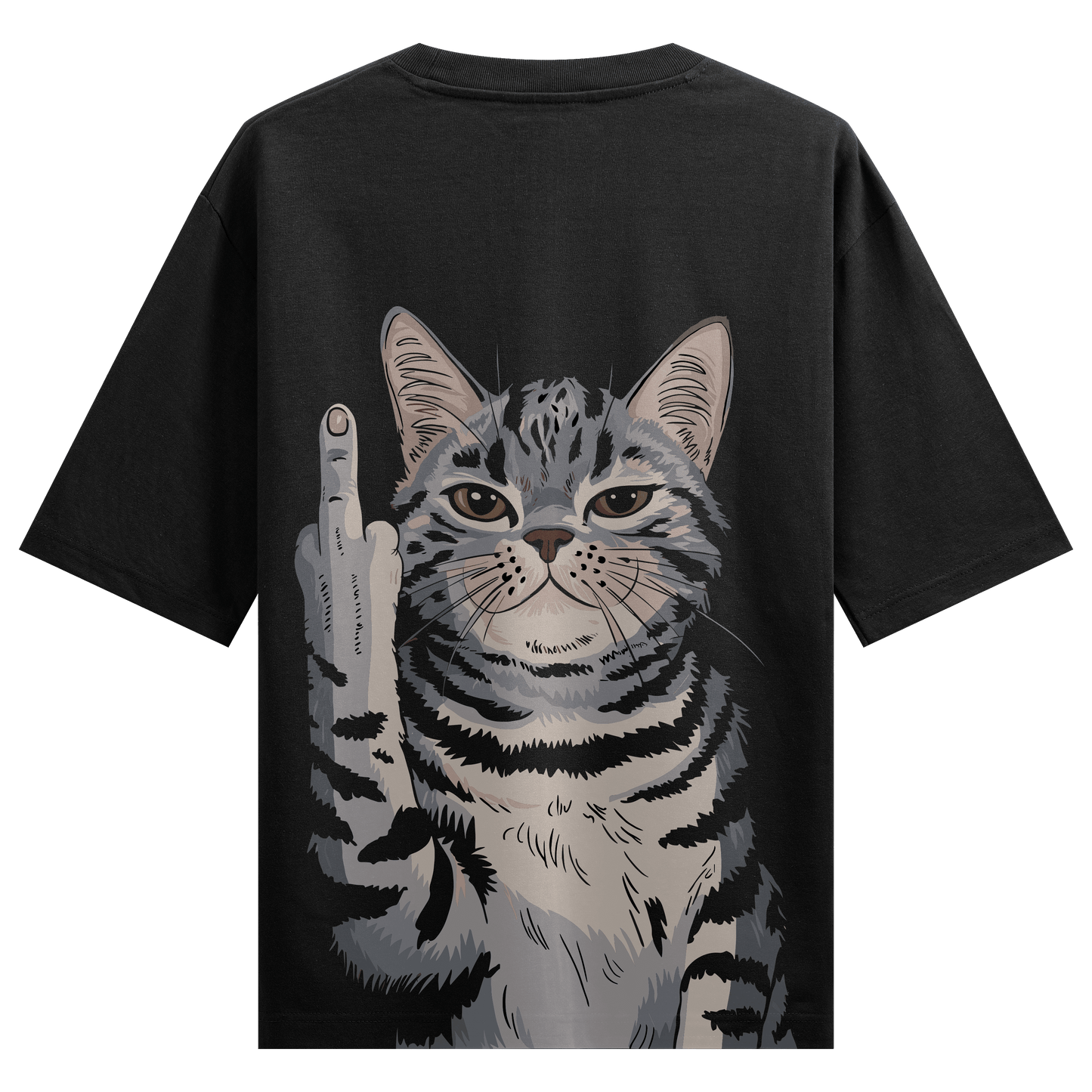 Stud Billa Back Oversized T-Shirt - PRDGY