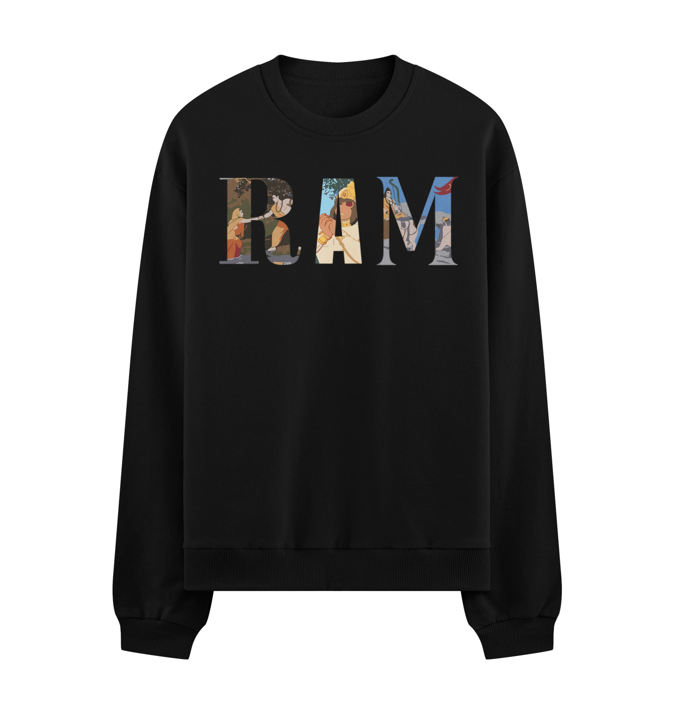Ram artwork on PRDGY sweatshirt
