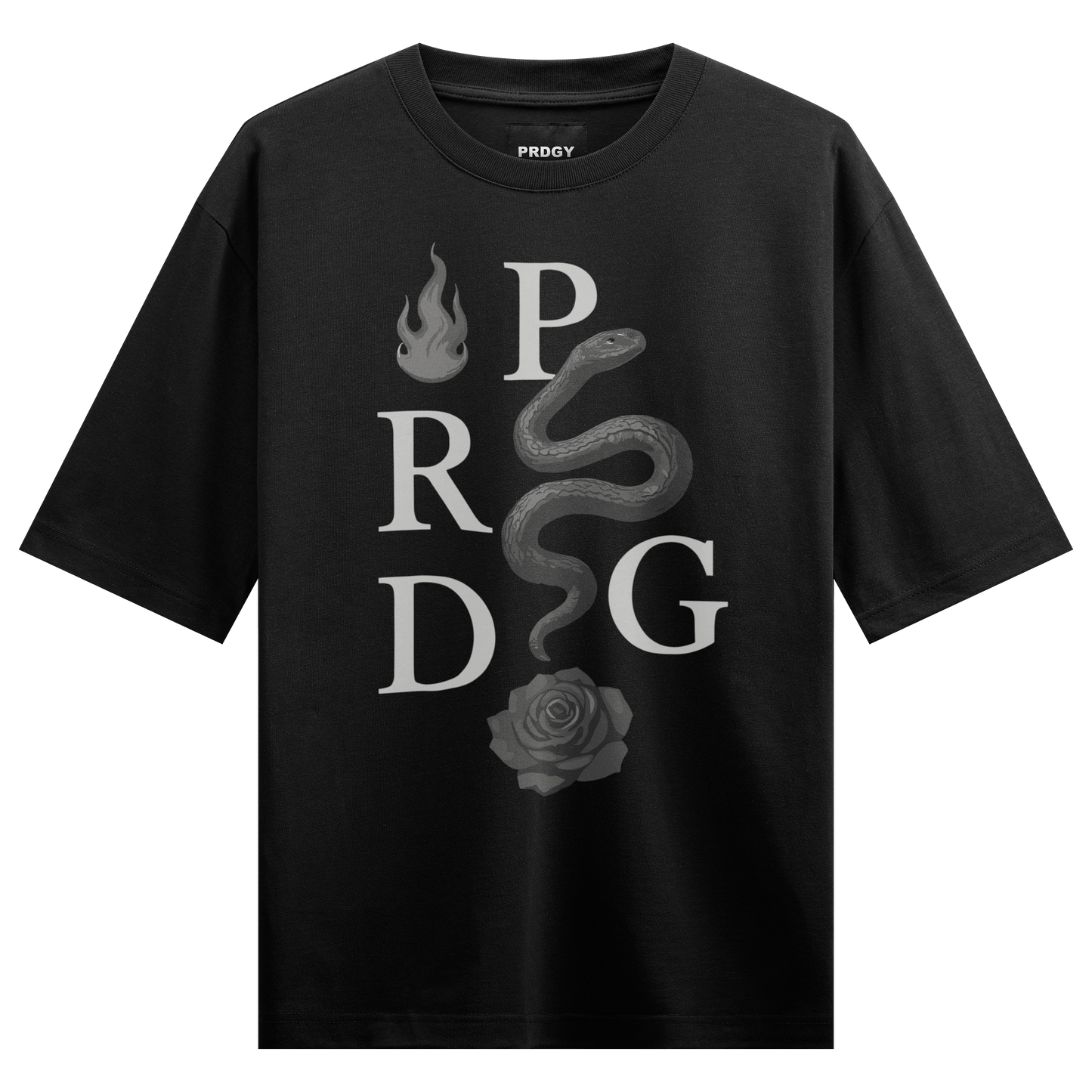 Tantar Mantar Front Oversized T-Shirt - PRDGY