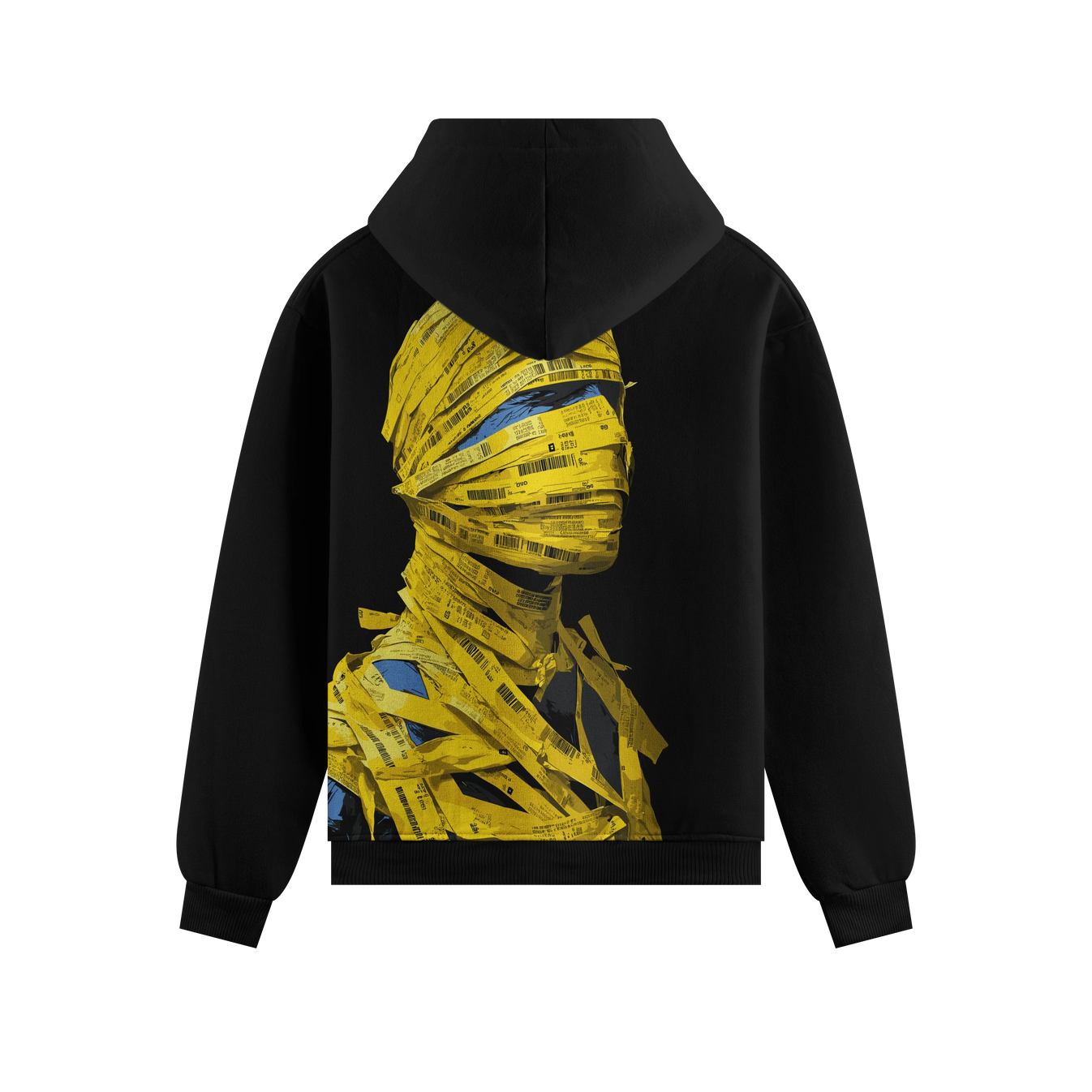 Mummy artwork on PRDGY hoodie