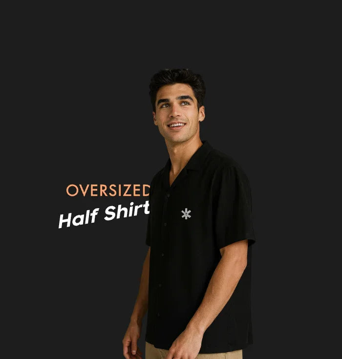 Oversized Collared Shirt (C)