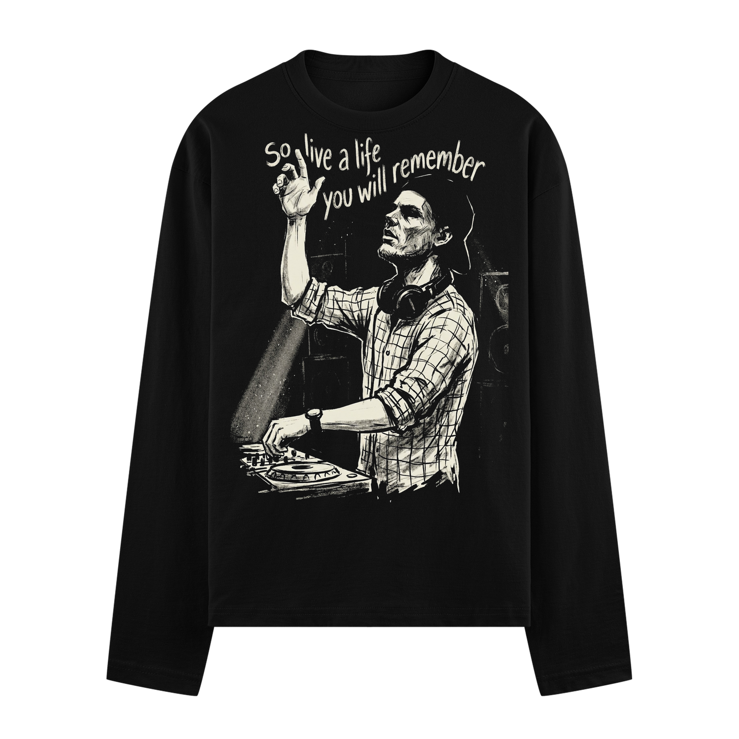 The Last Drop Full Sleeve T-Shirt by PRDGY — bold graphic art design, streetwear design