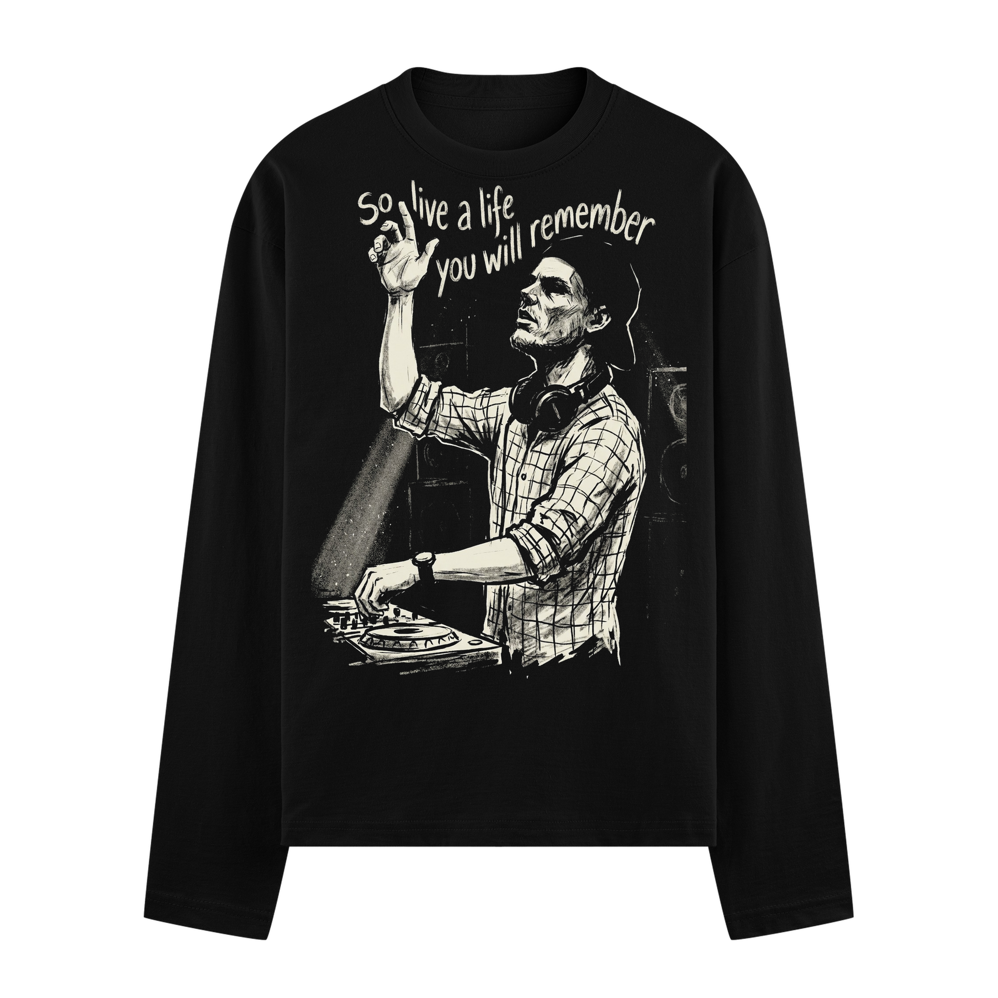The Last Drop Full Sleeve T-Shirt by PRDGY — bold graphic art design, streetwear design