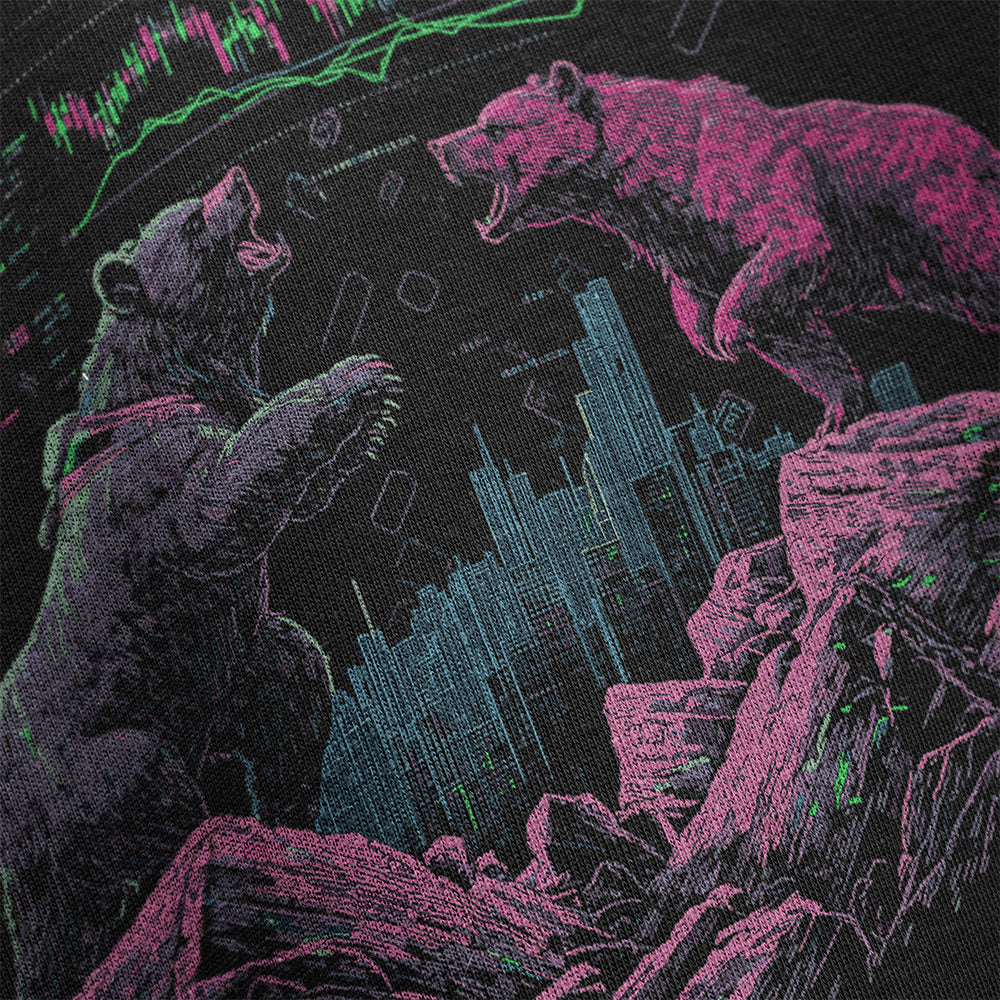 Prdgy Market Mayhem Front Oversized T-Shirt