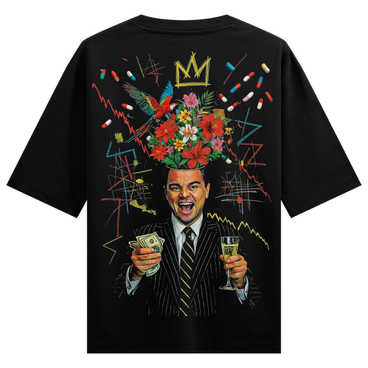 PRDGY Wolf's Bloom Oversized T-shirt