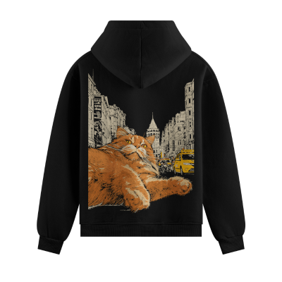PRDGY City Cat Oversized Hoodie
