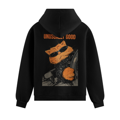 PRDGY Rebel Cat Oversized Hoodie
