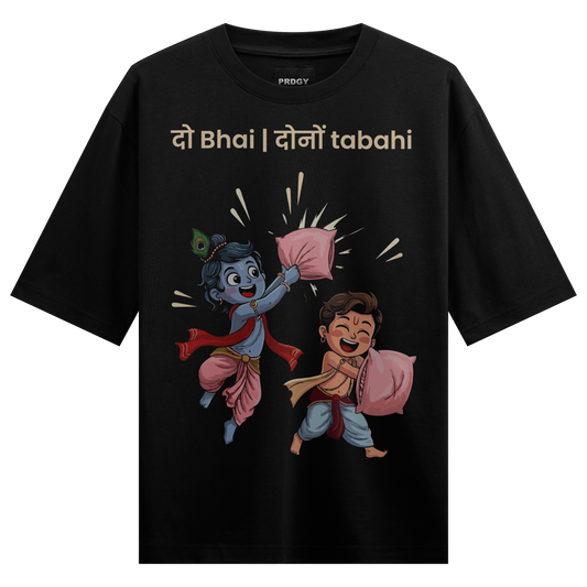 PRDGY Bachpan Ki Tabahi Oversized T-Shirt