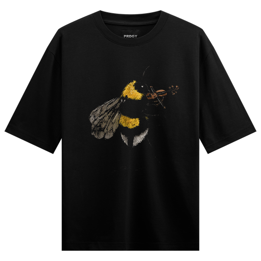 PRDGY Musical Bee Oversized T-shirt