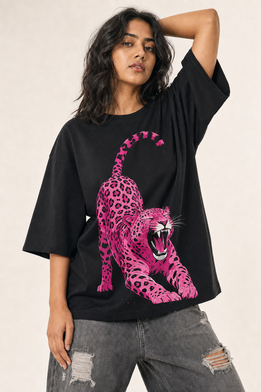 Pink Predator Oversized T-shirt
