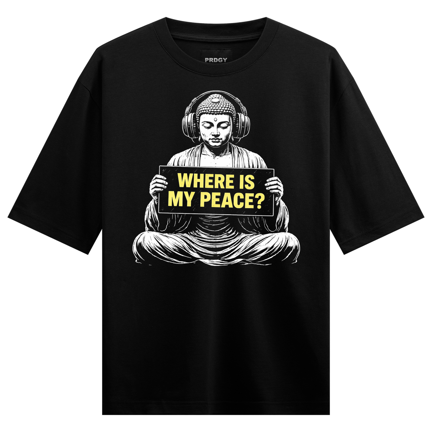 PRDGY Buddha Serenity Oversized T-shirt