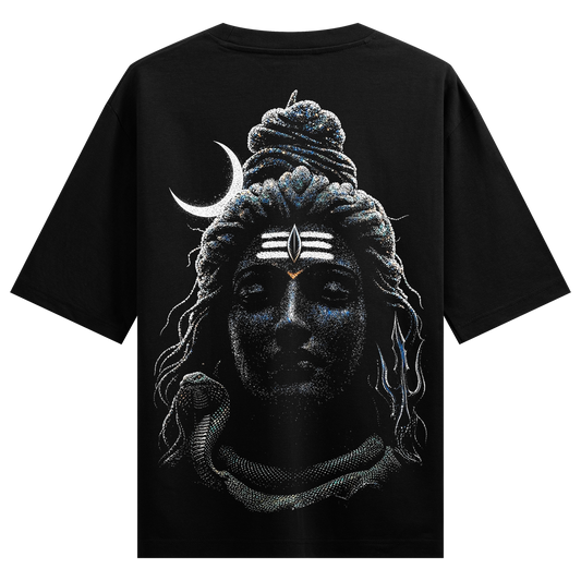 PRDGY Cosmic Shiva Oversized T-shirt