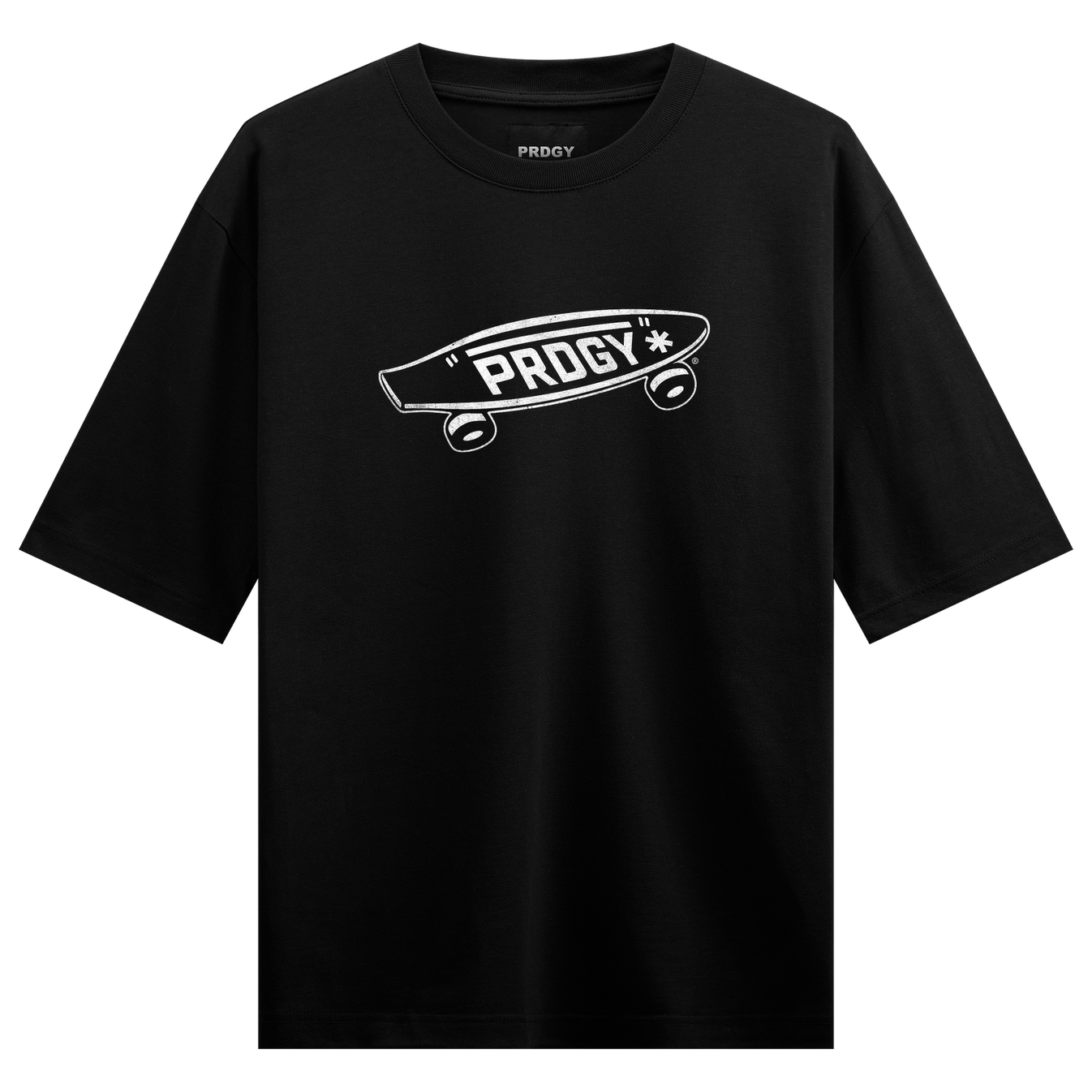 Skate Life T-Shirt by PRDGY — minimalist graphic of a skateboard, skate culture design
