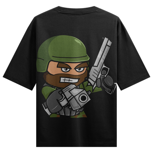 PRDGY Military Oversized T-Shirt