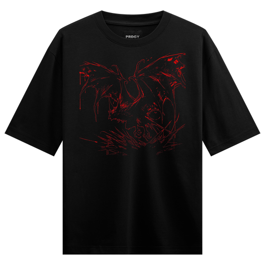 PRDGY bloodbat Oversized T-shirt