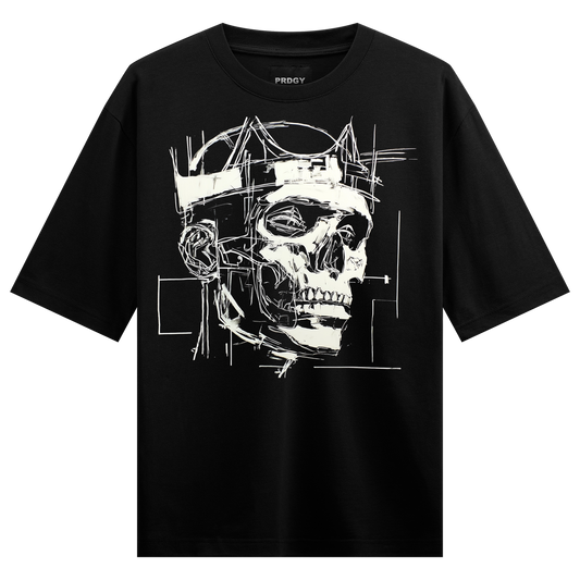 PRDGY Crowned Skull Oversized T-shirt