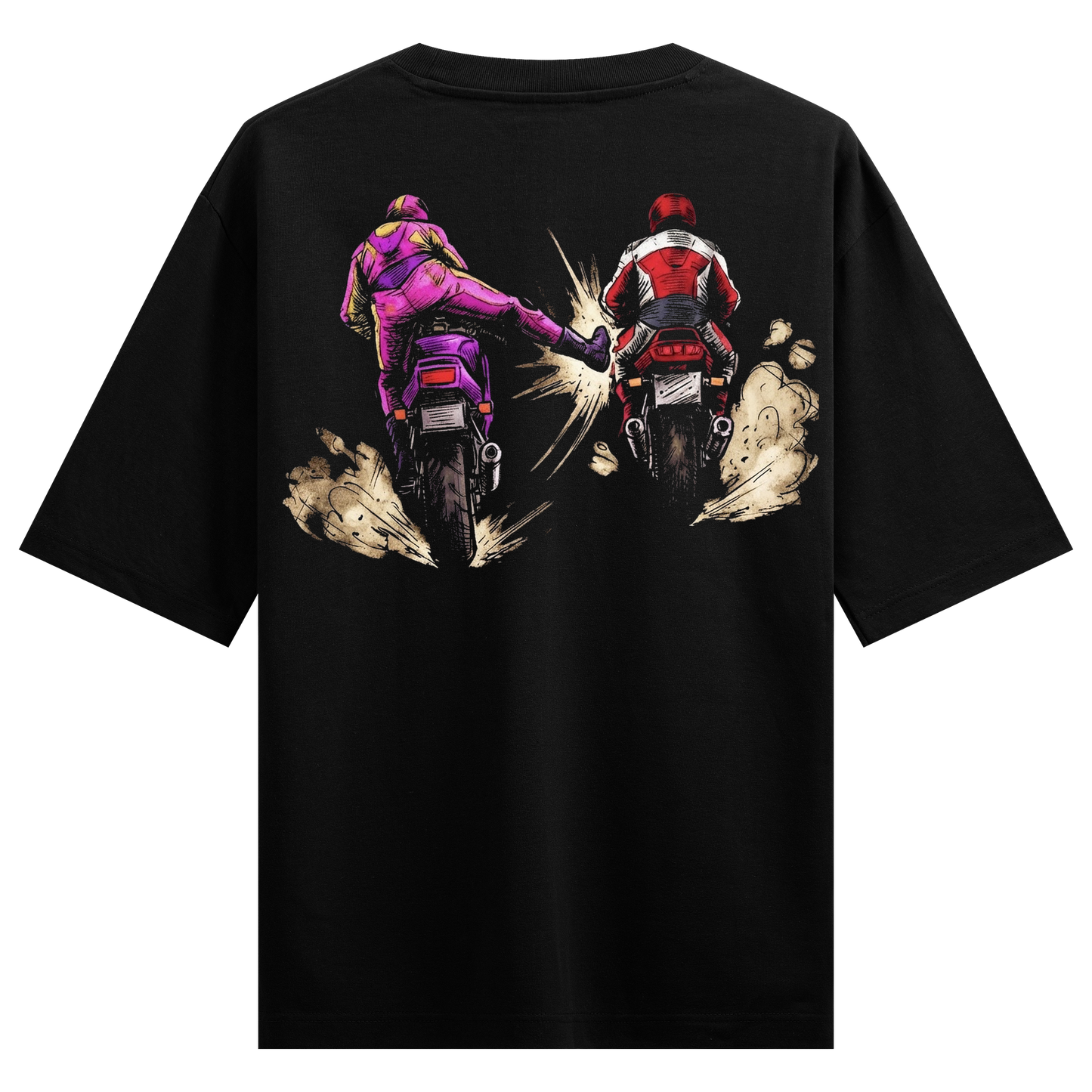PRDGY Moto Kombat Oversized T-shirt
