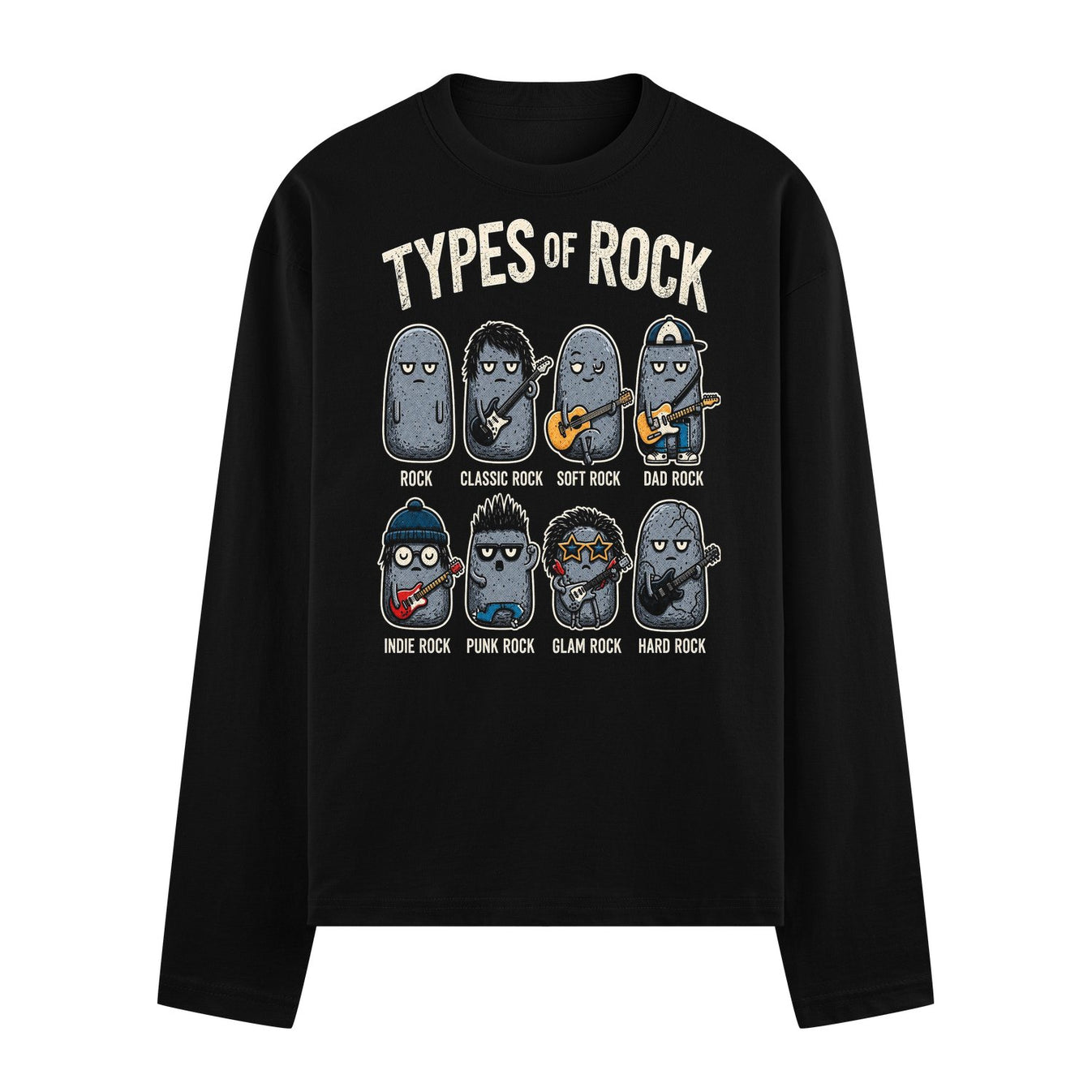 Rock Types Oversized T-shirt