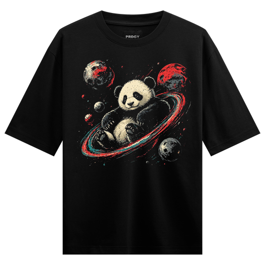 PRDGY Cosmic Panda Oversized T-shirt