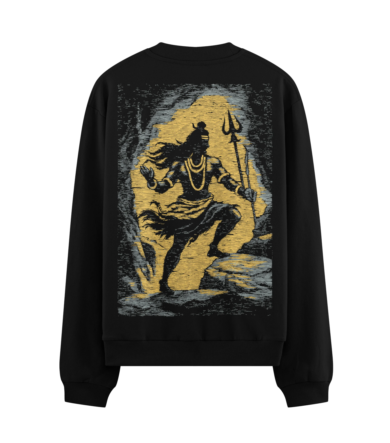 Shiva artwork on PRDGY sweatshirt
