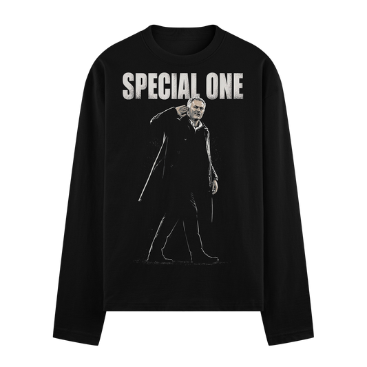 A black t-shirt features a monochrome portrait of a man in a trench coat with white text above and below on PRDGY oversize...