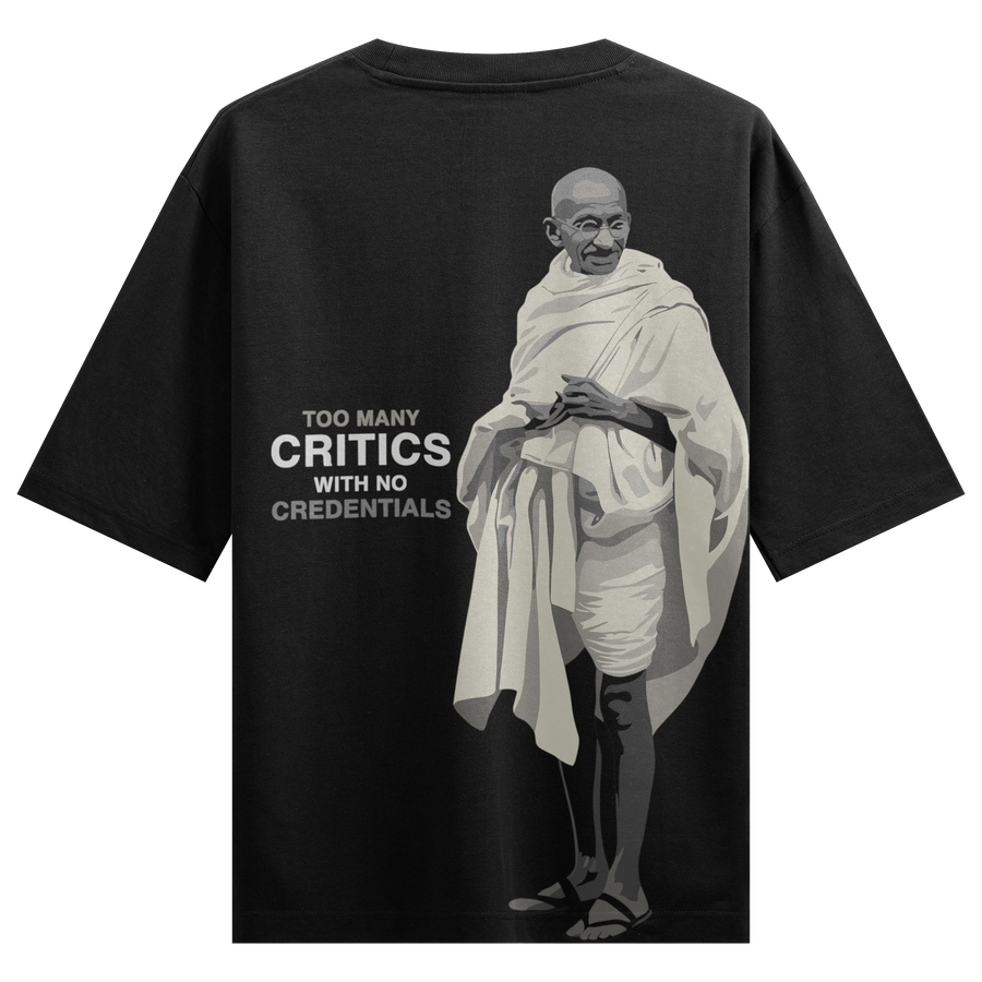 Critics Can't Cred Oversized T-Shirt