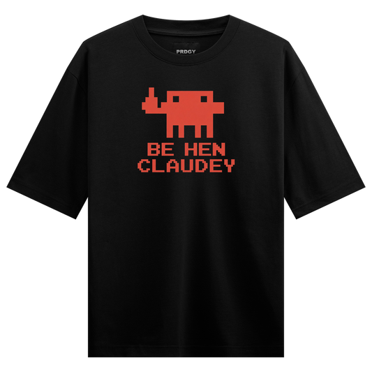 Pixel Invader T-Shirt by PRDGY — retro pixelated alien graphic with bold text, retro gaming design