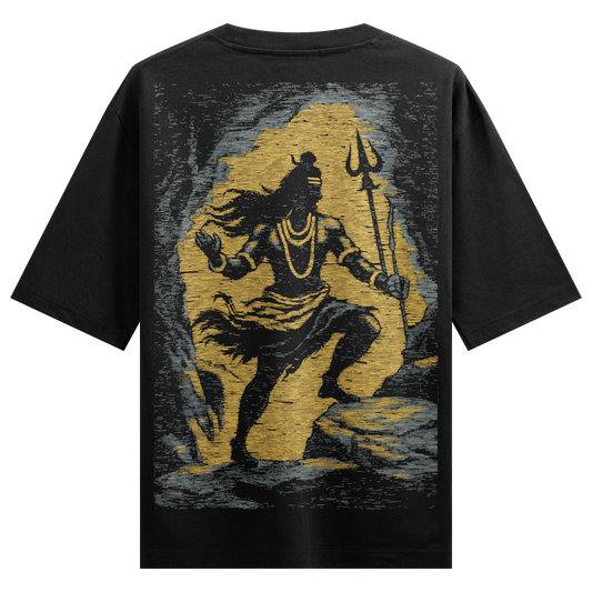 PRDGY Agni Mukha Oversized T-Shirt