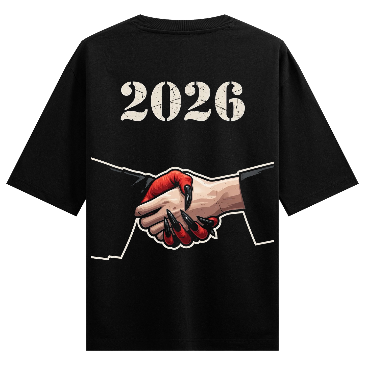 PRDGY Devilish Deal Oversized T-shirt