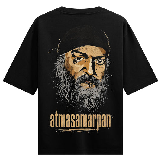 Spiritual Guru Portrait Oversized T-shirt