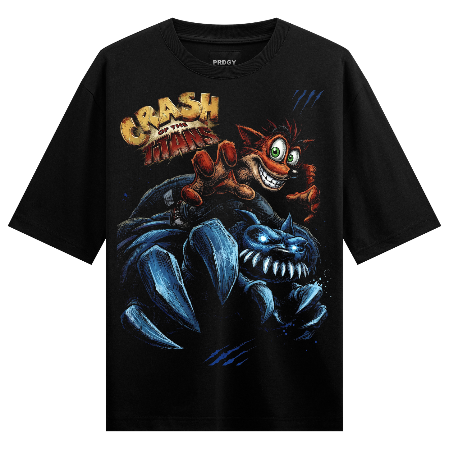 PRDGY Crash Titans Oversized T-shirt