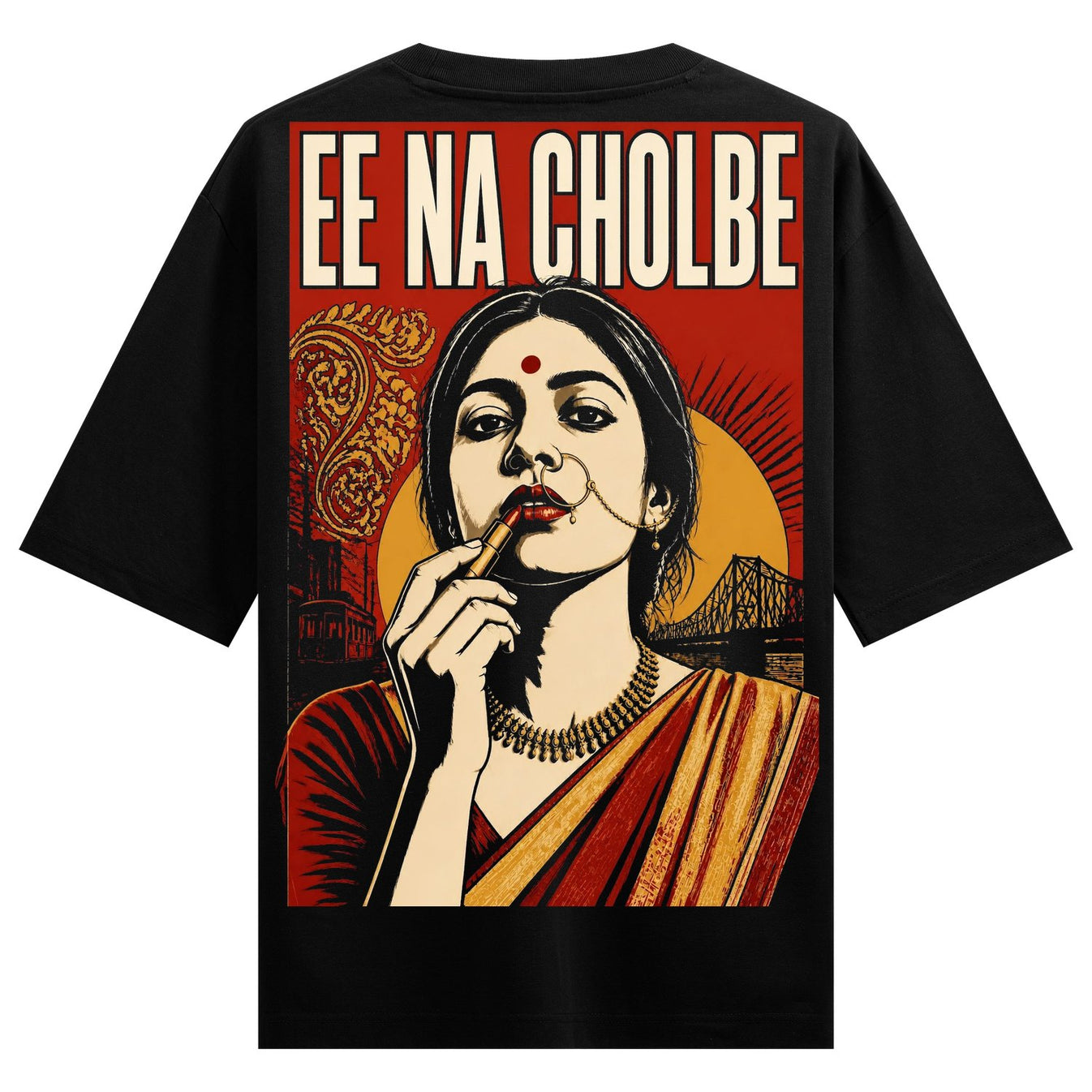Bold Bengali Oversized T-shirt