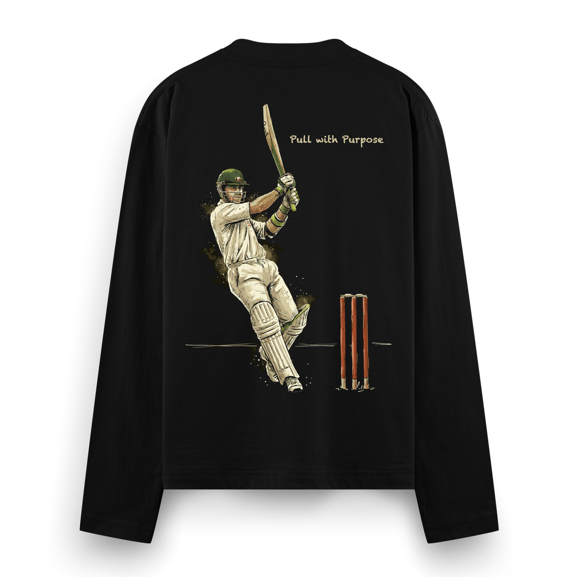 Pull Master Full Sleeve T-Shirt by PRDGY — bold graphic art design, streetwear design