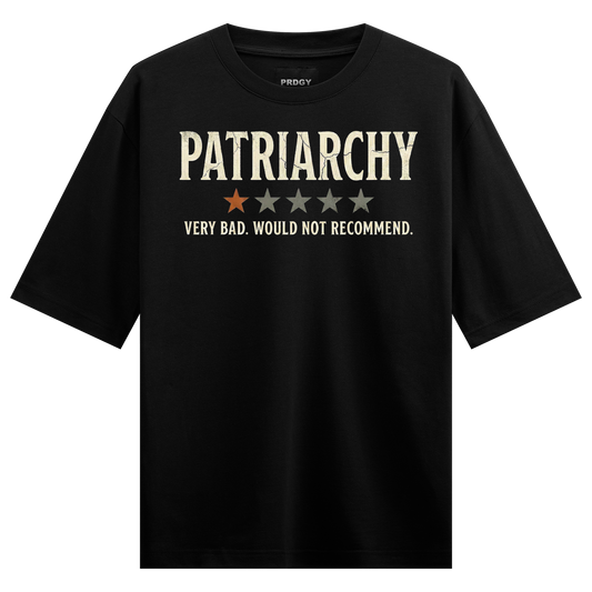 PRDGY Patriarchy Review Oversized T-shirt