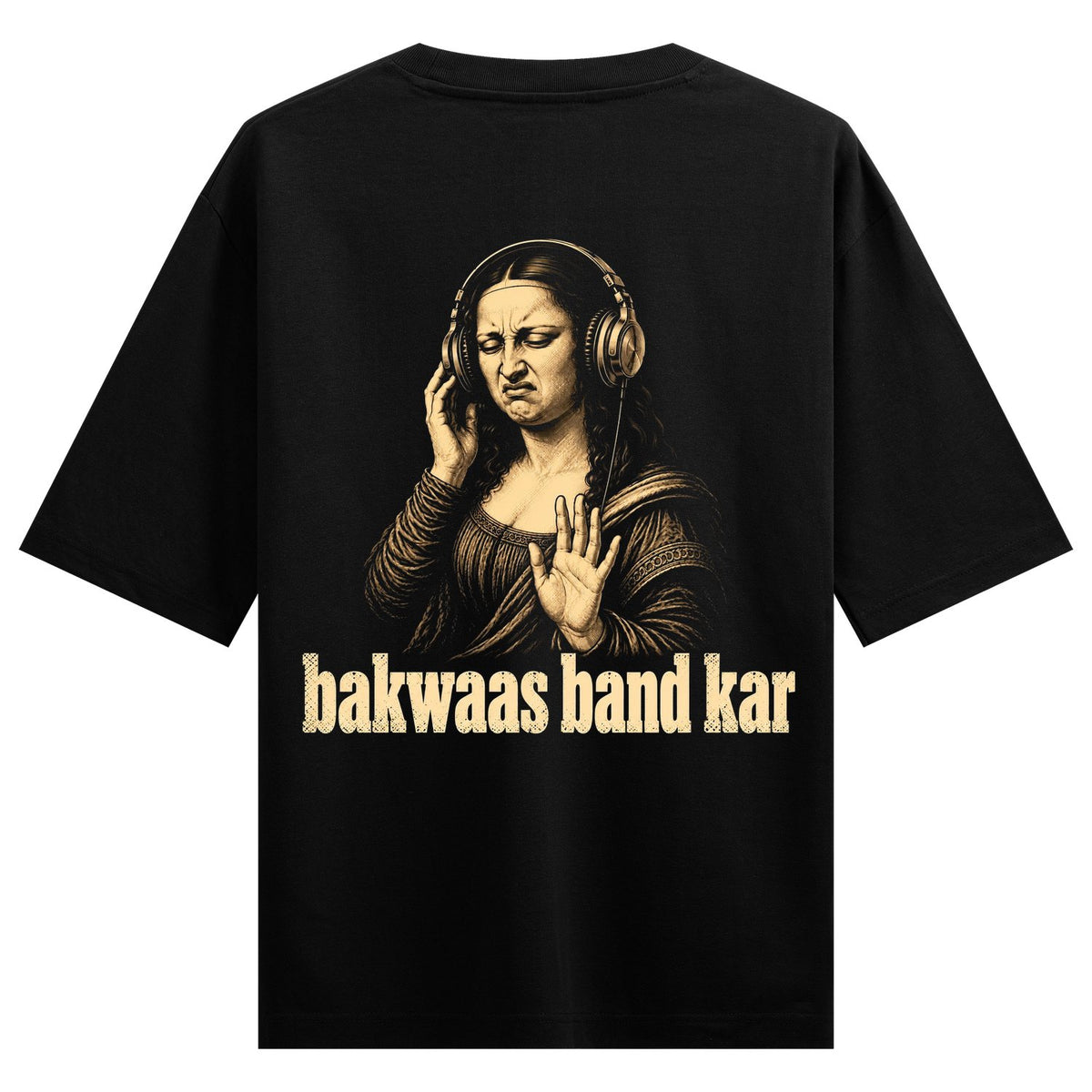 Mona Lisa Block Oversized T-Shirt