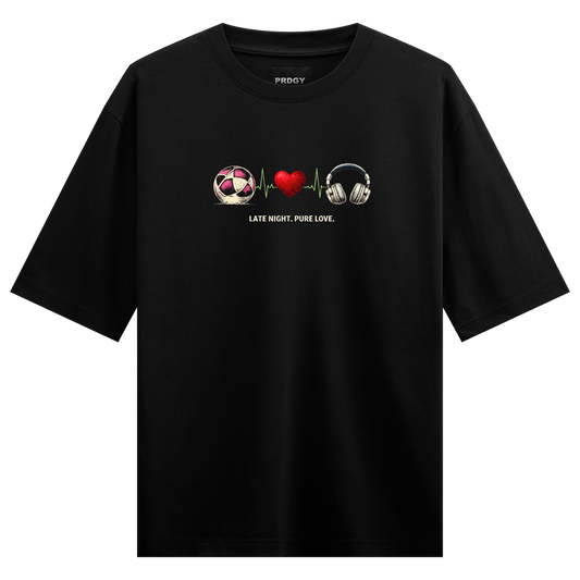 PRDGY Midnight Frequency Oversized T-Shirt