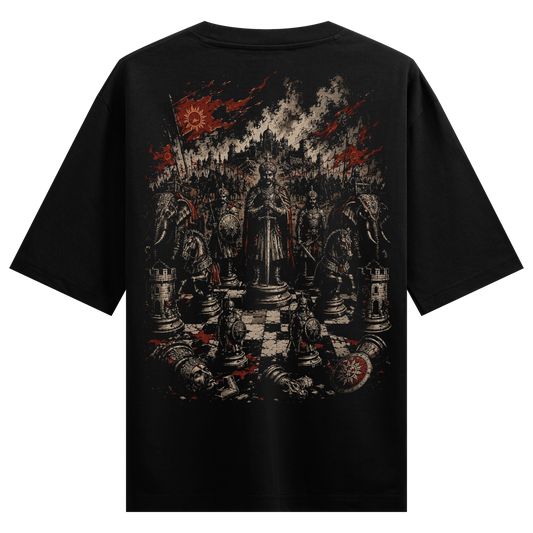 PRDGY Chess War Oversized T-shirt