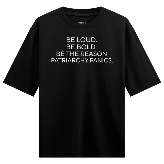 PRDGY Bold Statement Oversized T-shirt