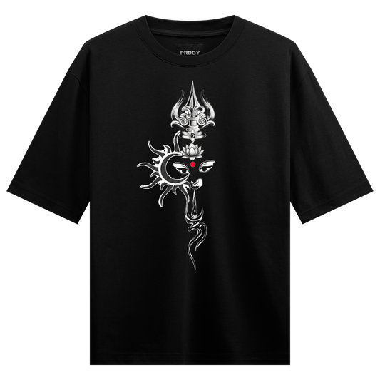 PRDGY Celestial eyes Oversized T-shirt